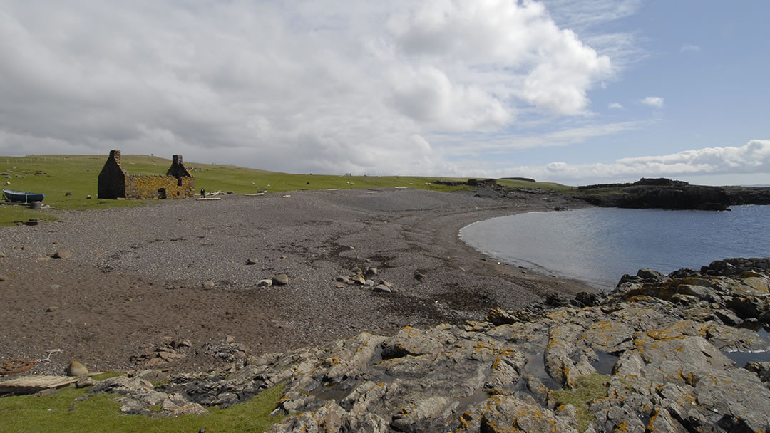 Stenness haaf fishing station in Shetland