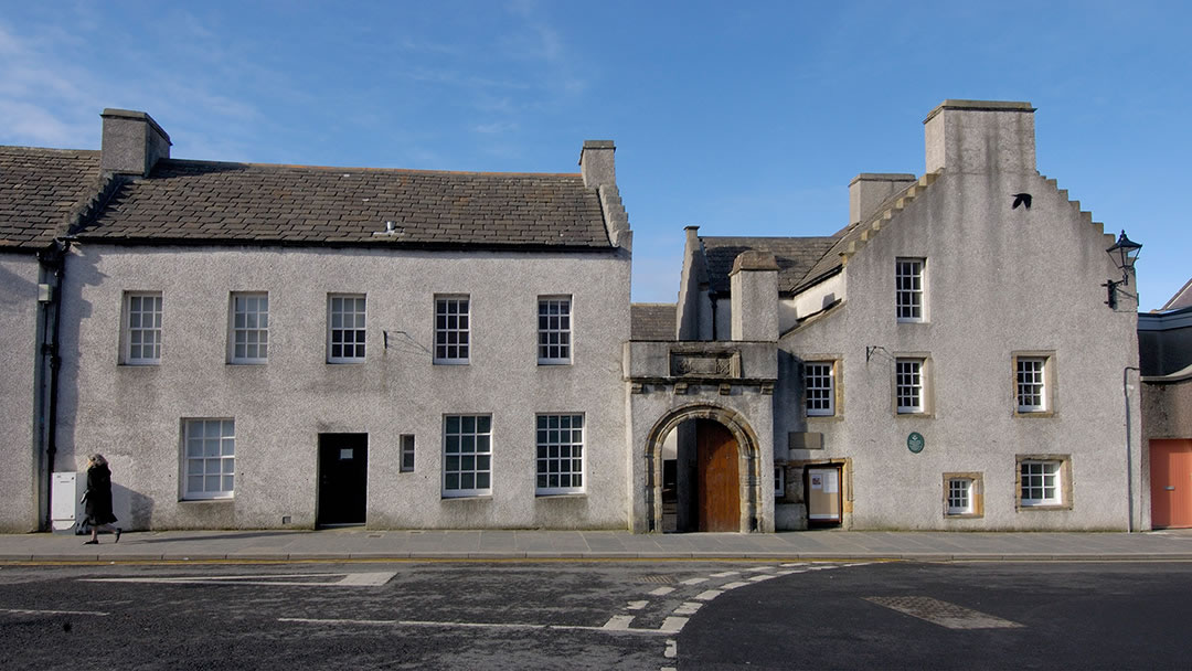 Tankerness House museum in Kirkwall, Orkney 