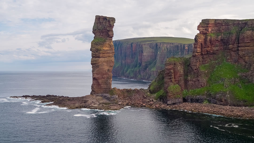 The Old Man of Hoy seen from the south