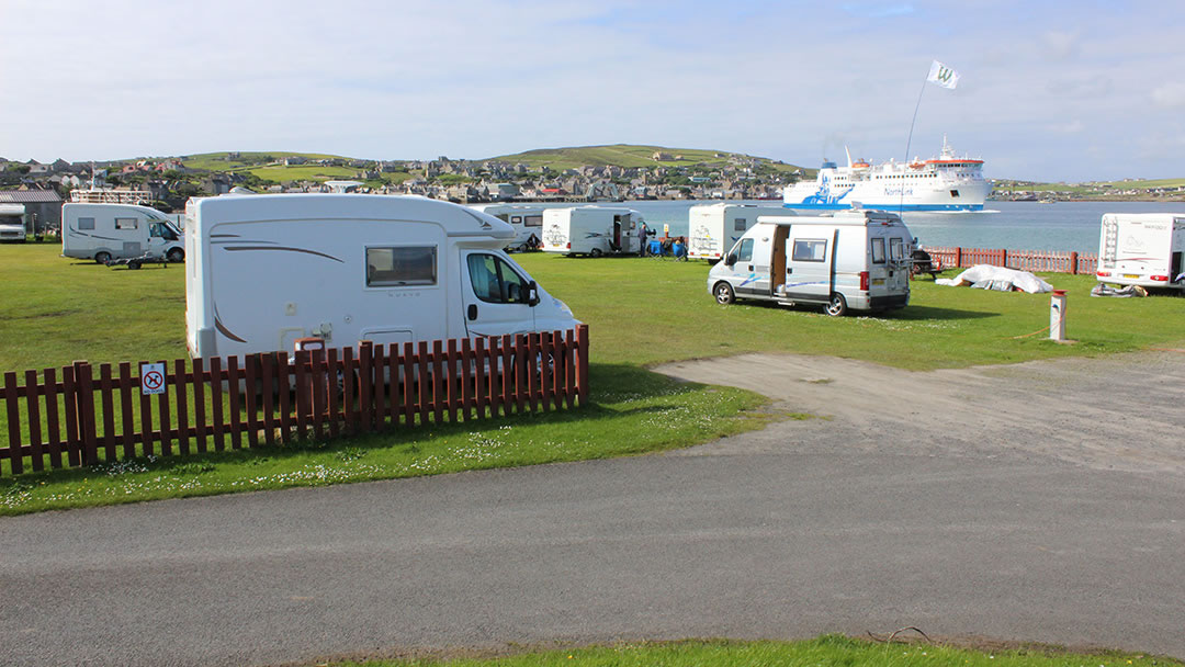 The Point of Ness Campsite, Stromness, Orkney