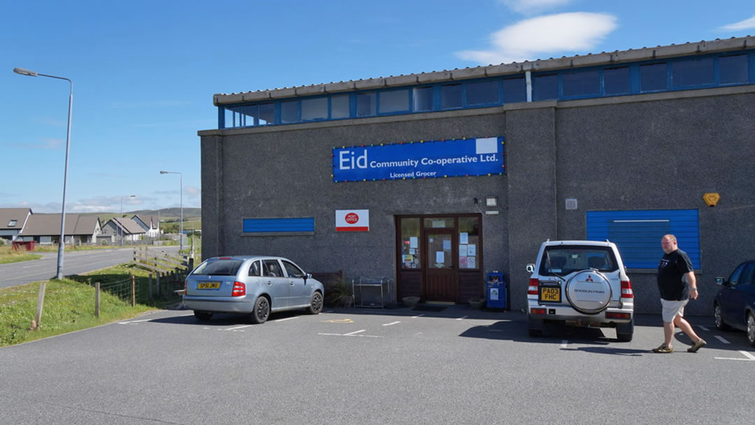 Eid Community shop in Aith, Shetland
