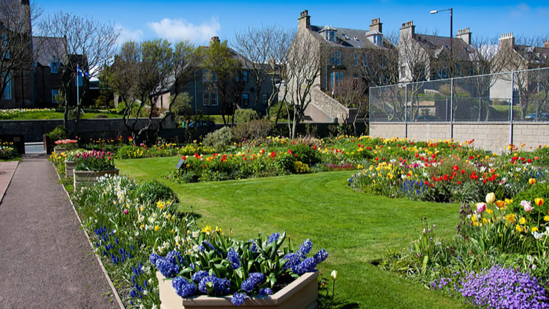 The Jubilee Flower Park in Lerwick