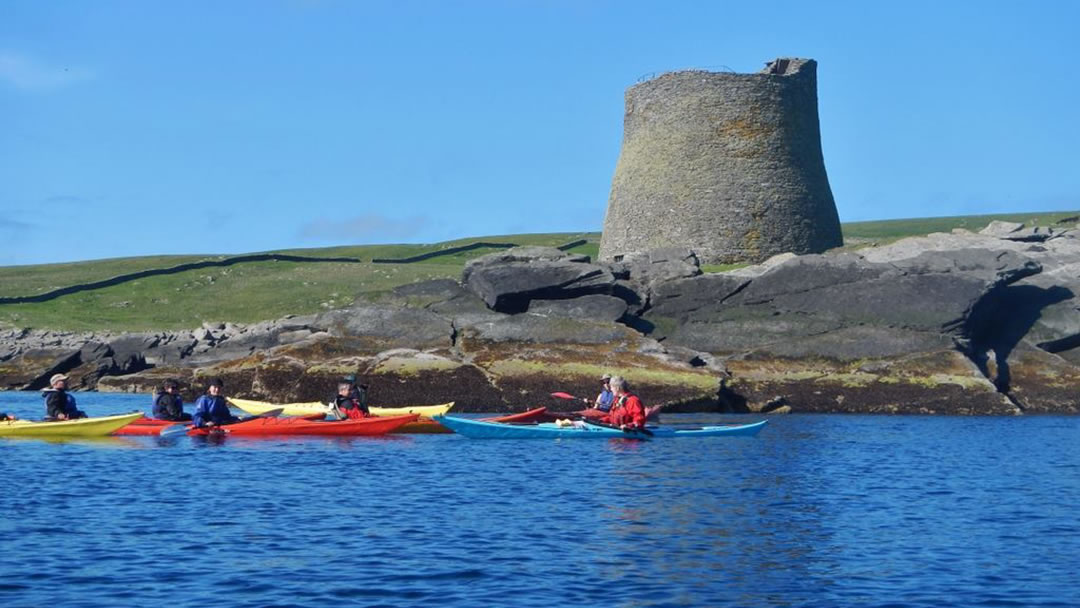 Visiting Mousa with Sea Kayak Shetland