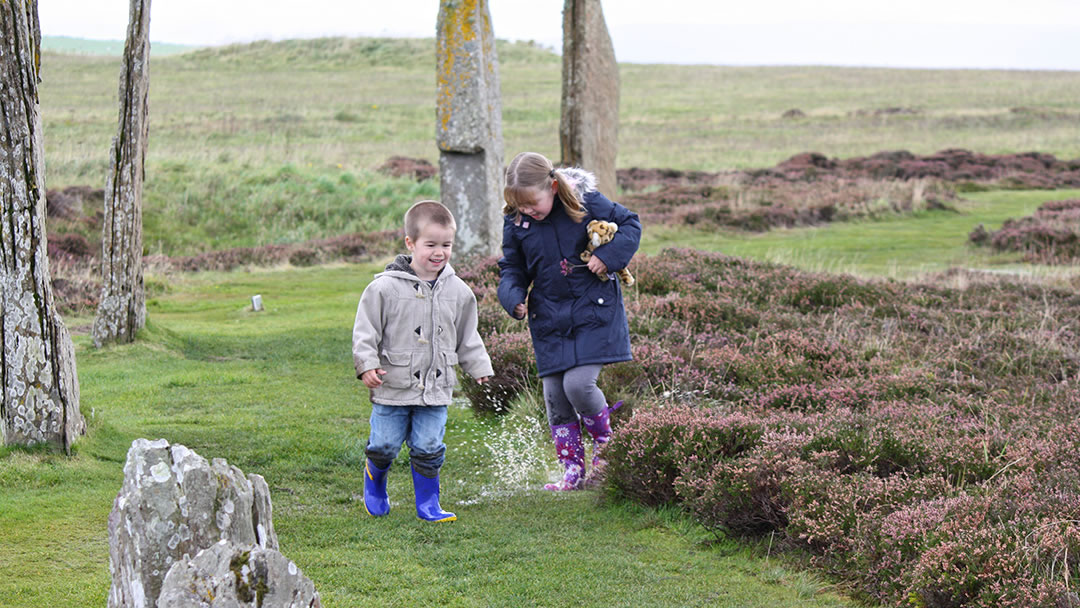 A rain soaked walk around the Ring of Brodgar, Orkney