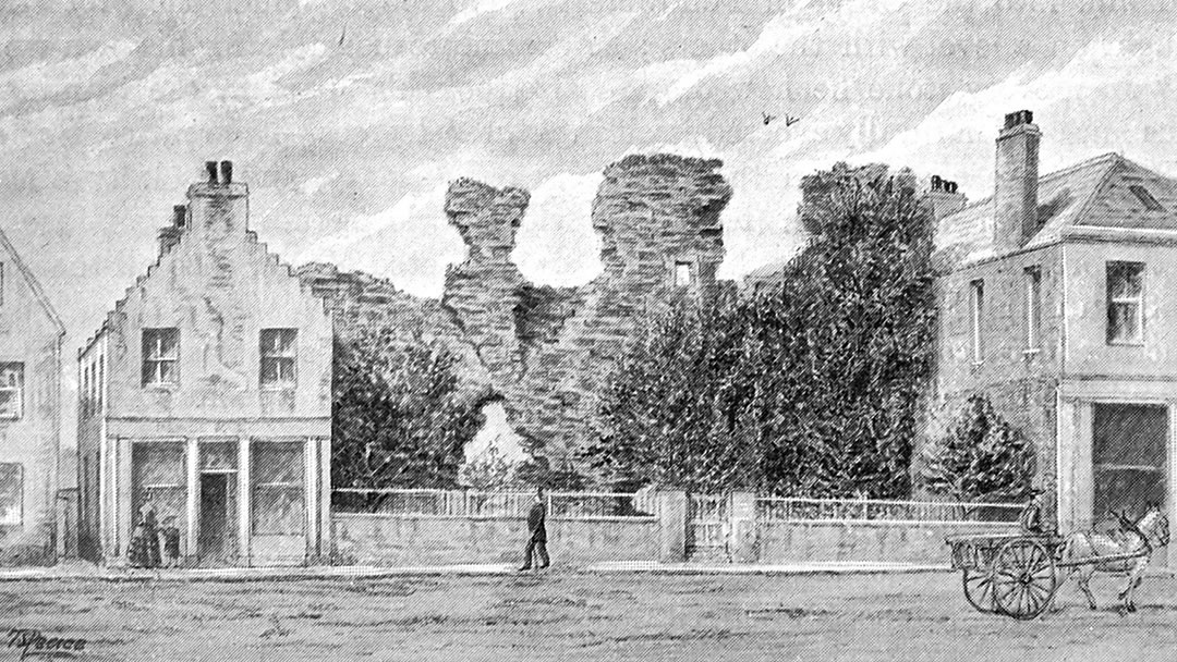 The ruins of Kirkwall Castle