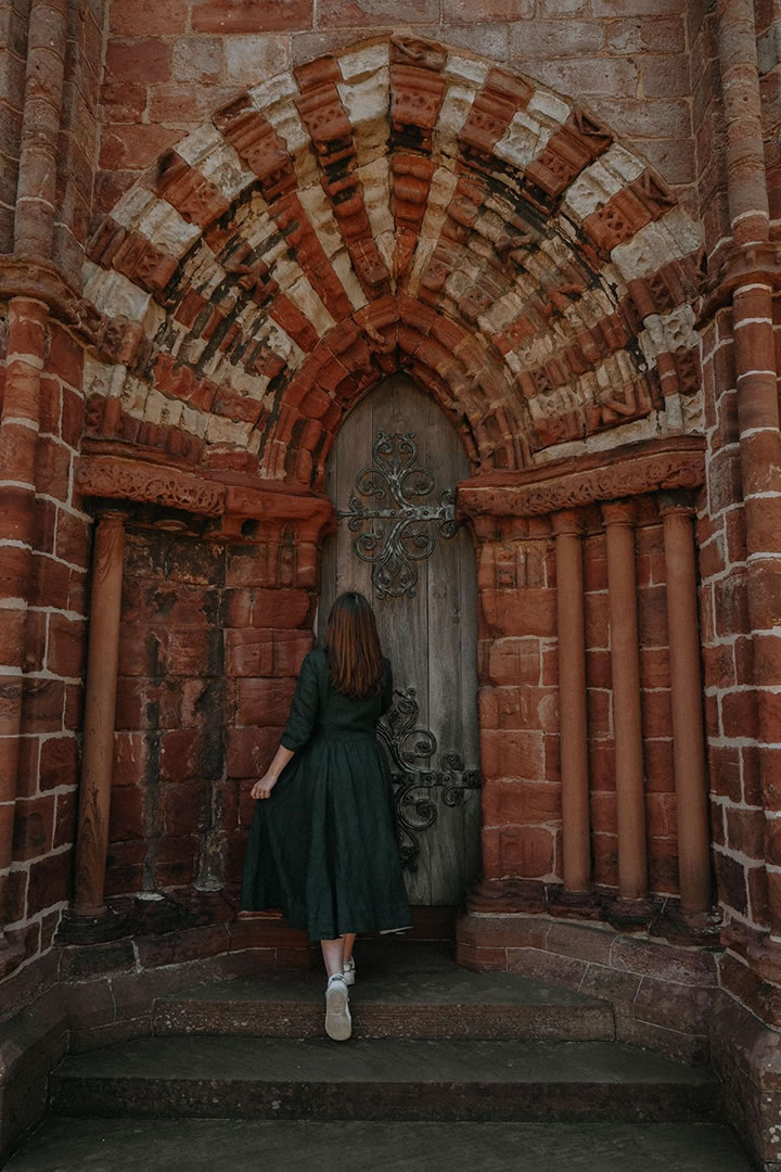 Georgina at St Magnus Cathedral