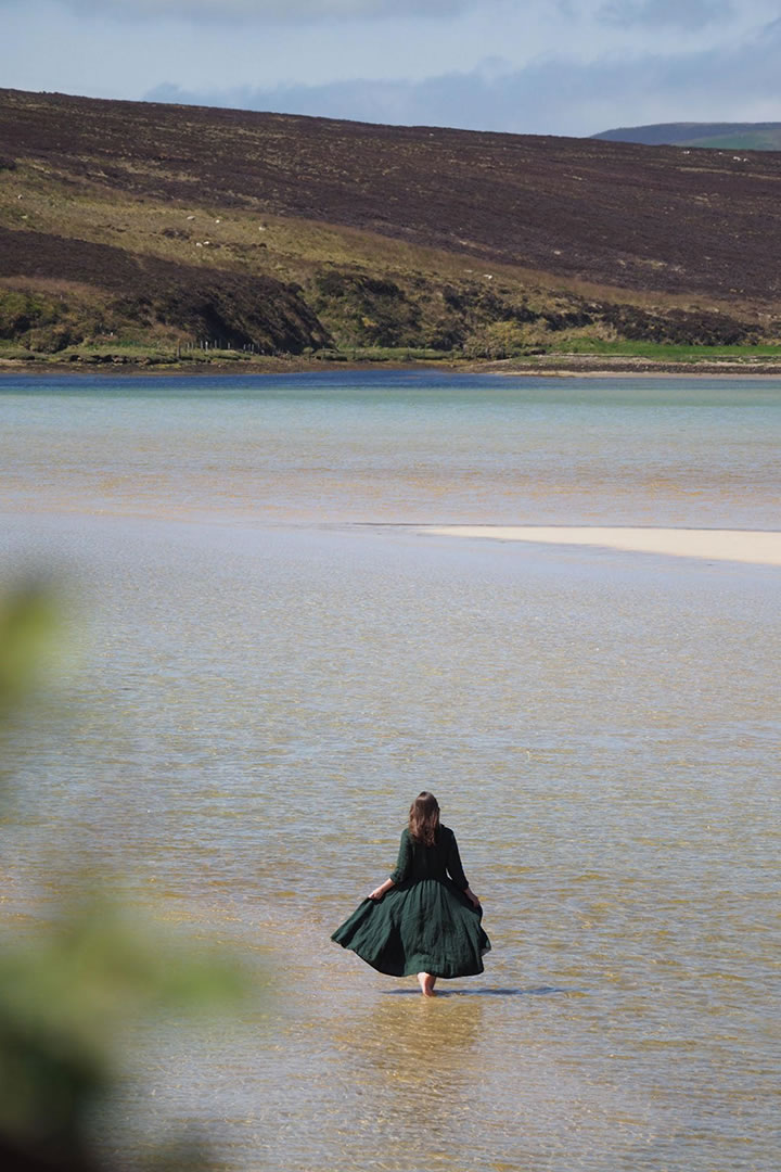 Georgina at Waulkmill in Orkney