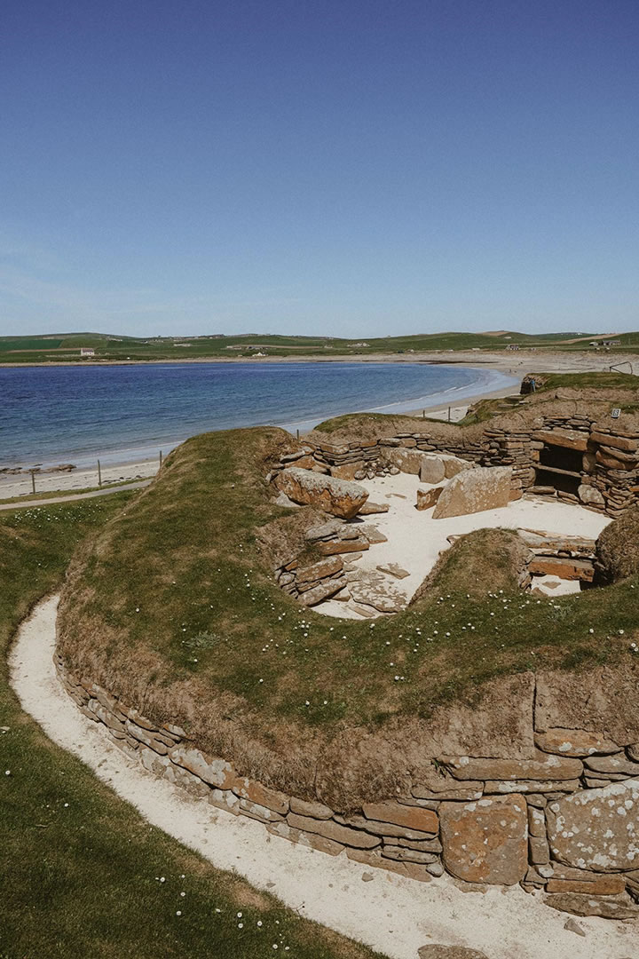 Skara Brae and Skaill beach