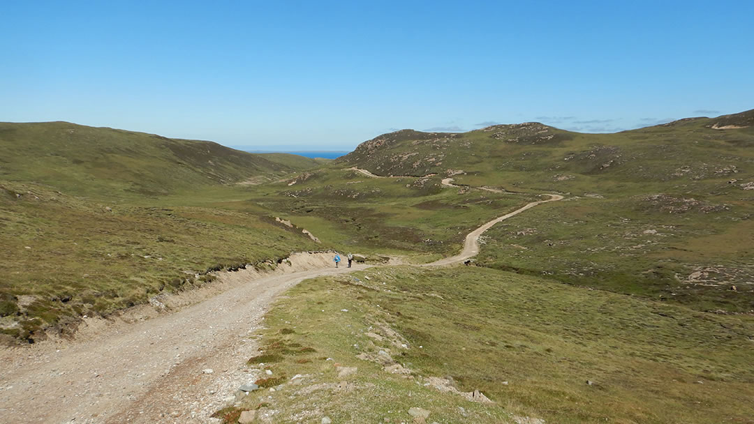 The track to the Hams of Muckle Roe