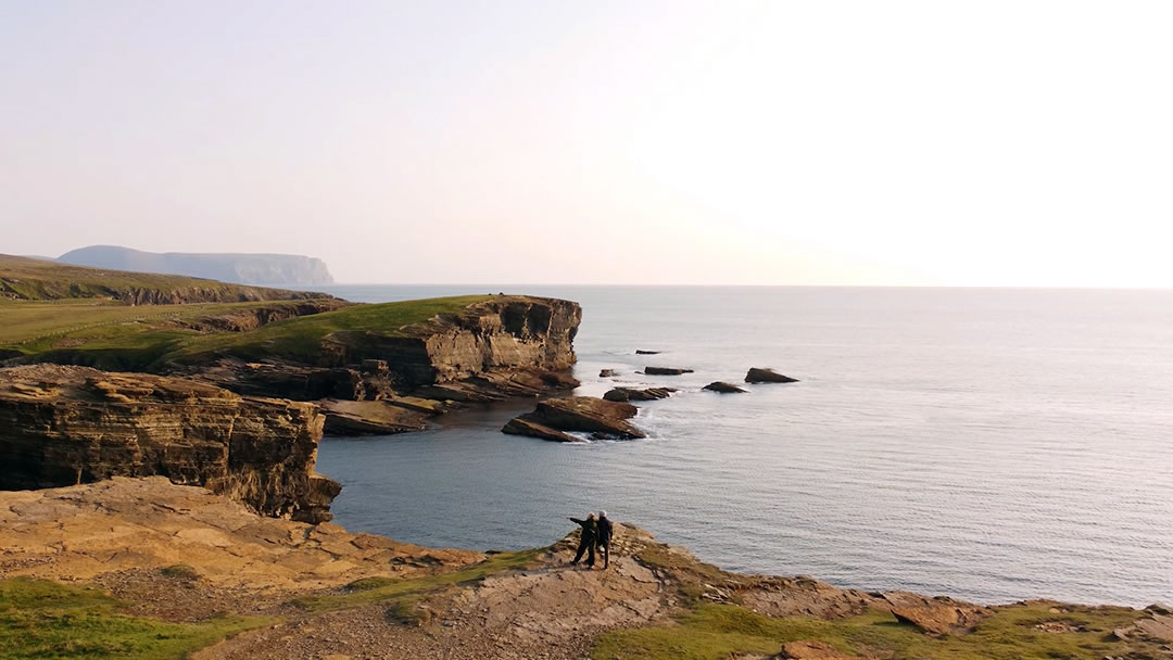 A walk at Yesnaby