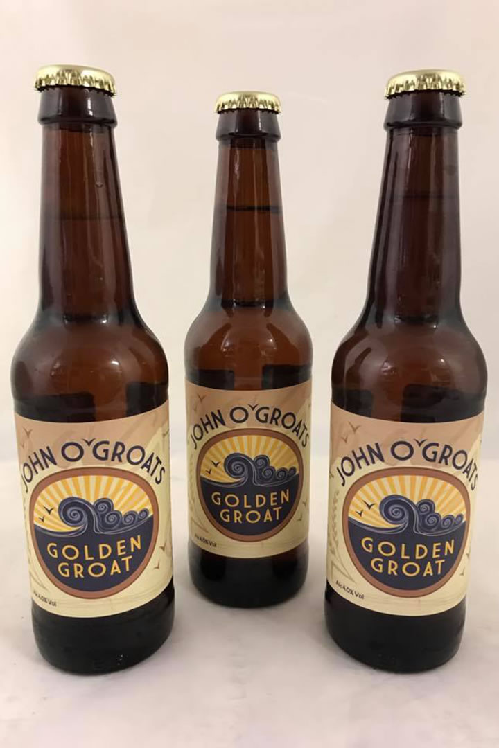 John o' Groats Brewery - Golden Groat bottles