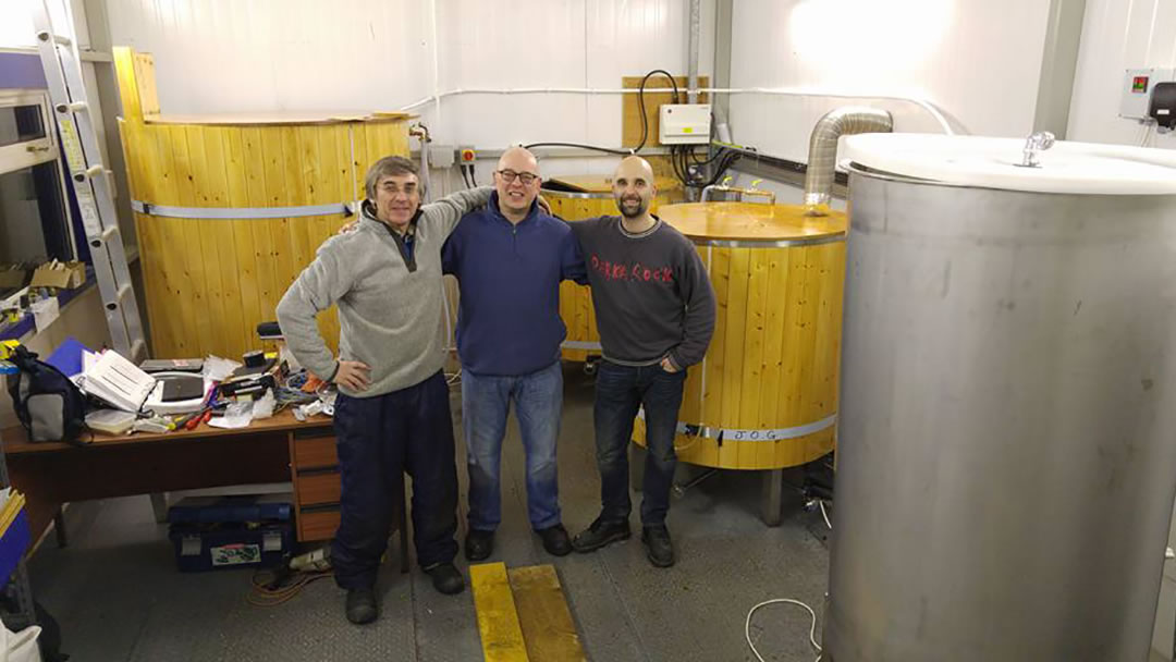 The team at the John o' Groats Brewery