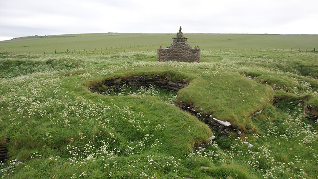 Nybster Broch and Mervyn's Tower