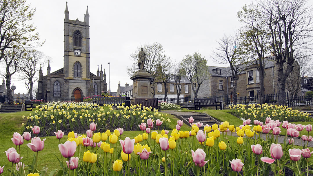 Sir John’s Square in Thurso, Caithness