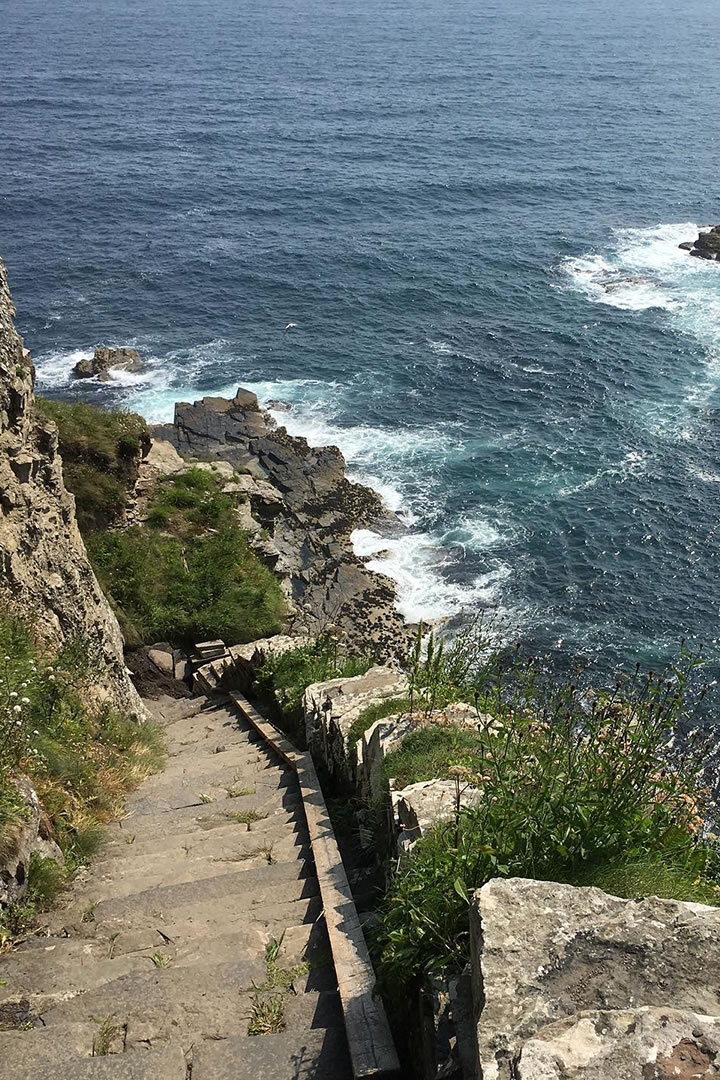 The Whaligoe Steps in Caithness