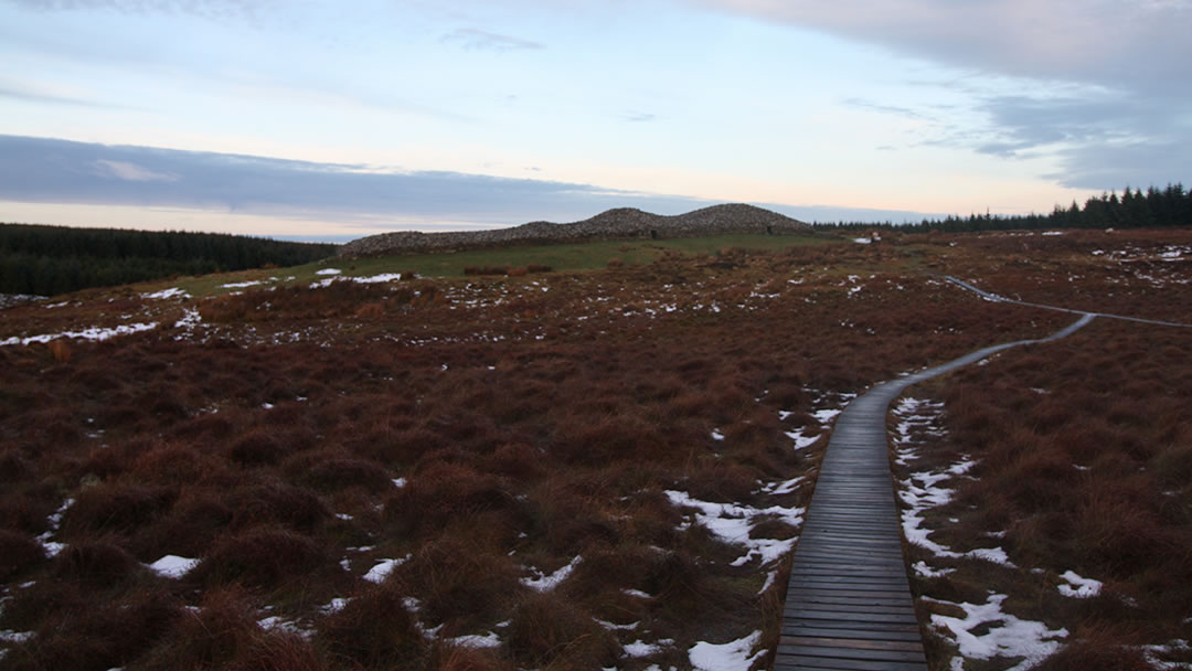 The Grey Cairns of Camster at Caithness