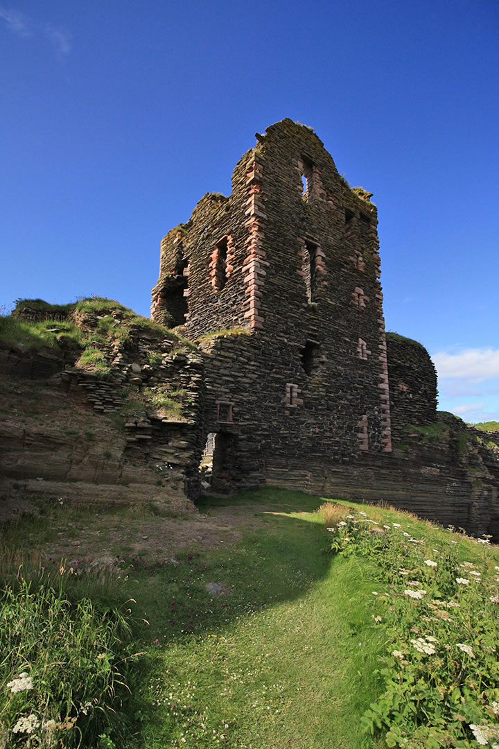 Castle Sinclair Girnigoe near Wick in Caithness