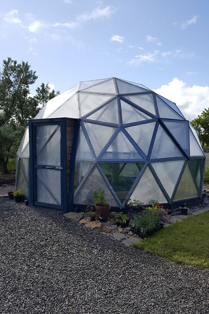 Dunnet Bay Distillery Greenhouse in Caithness