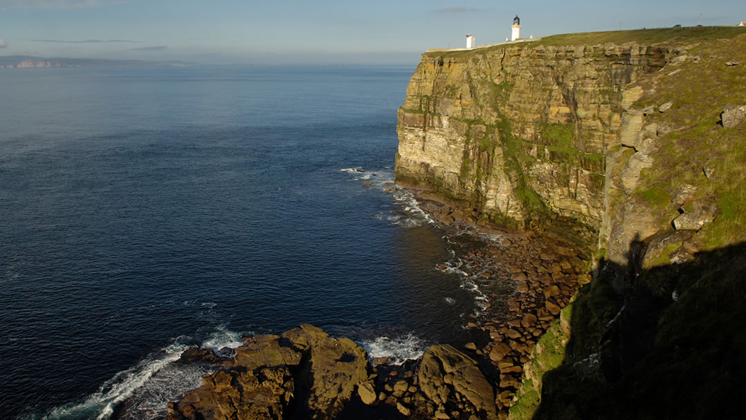 The cliff at Dunnet Head in Caithness