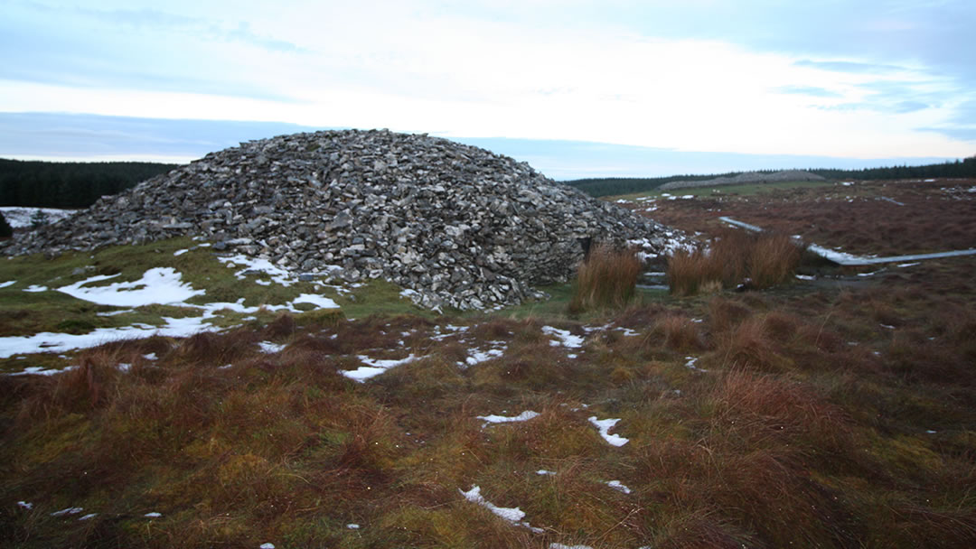 The Round Cairn at the Grey Cairns of Camster in Caithness