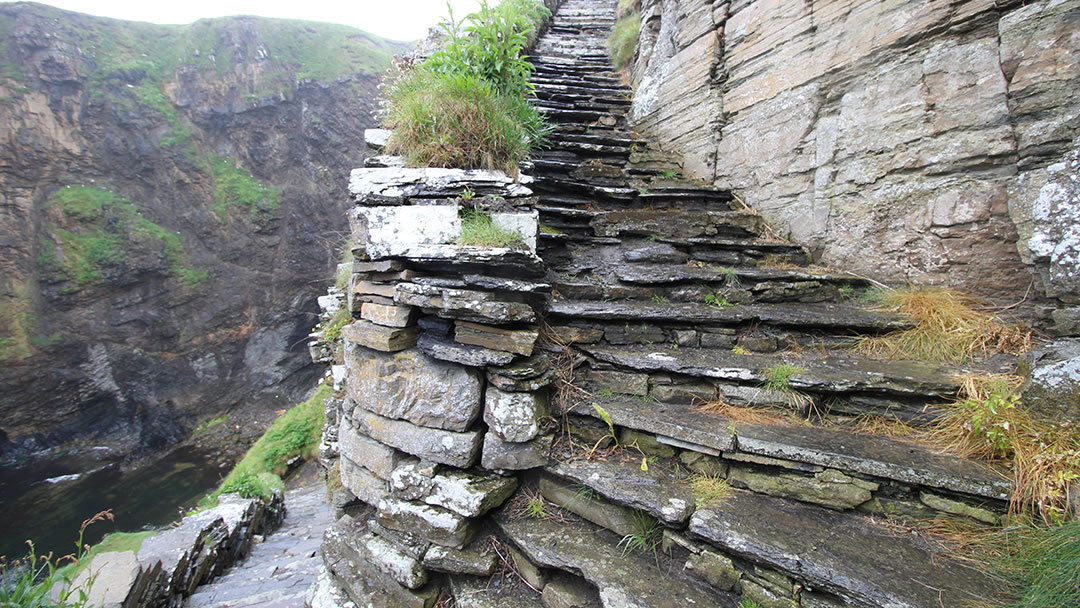 The Whaligoe steps
