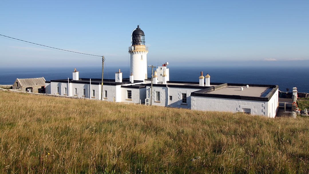 Dunnet Head lighthouse - the most northerly point of the UK mainland