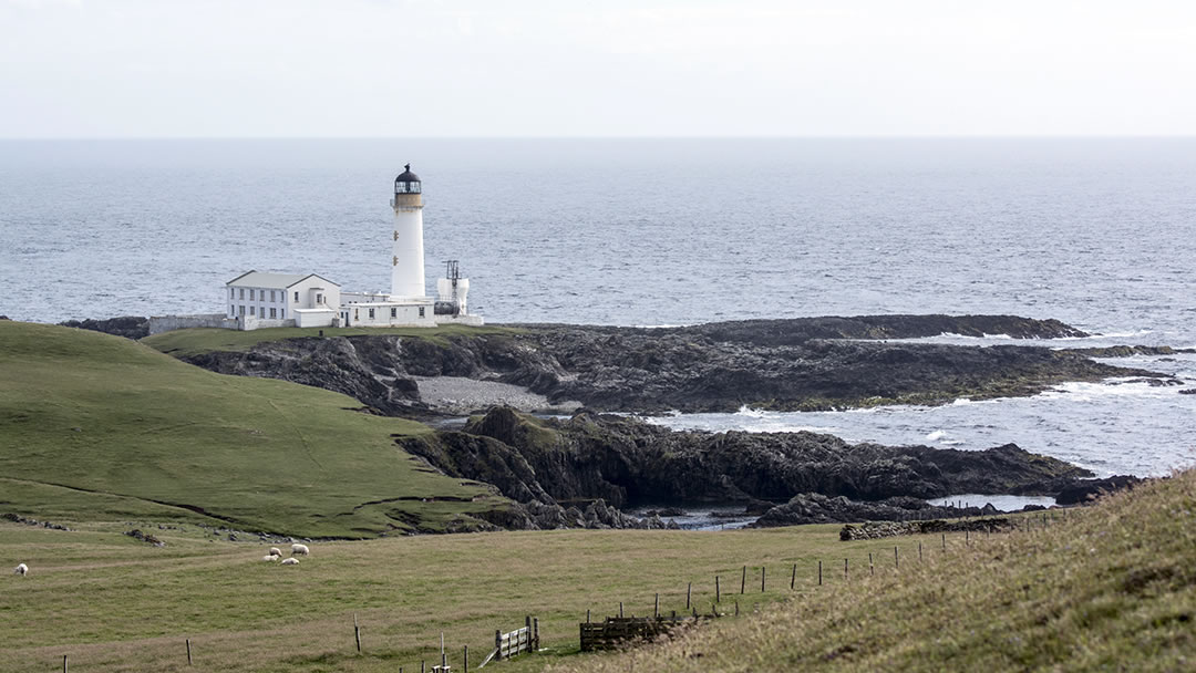 Fair Isle South Light and coast