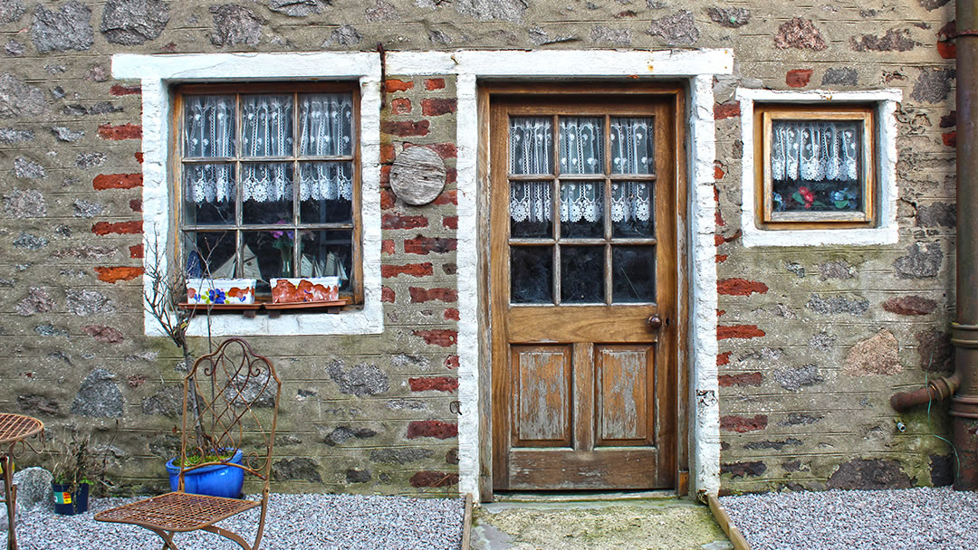 Footdee door