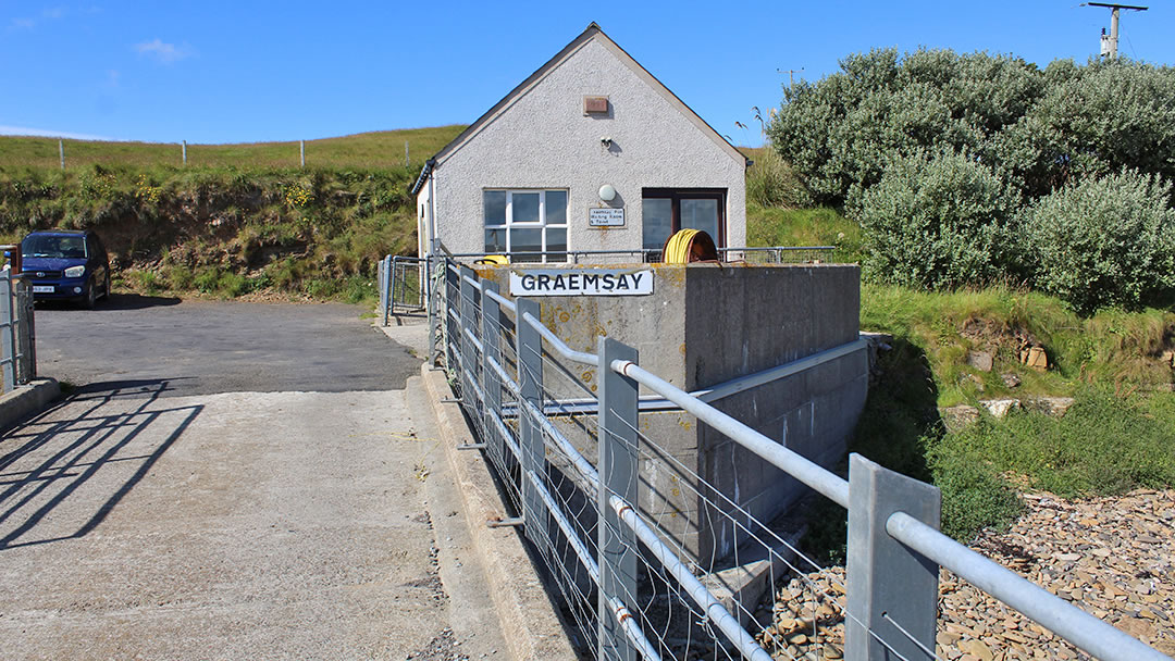 Graemsay ferry waiting room