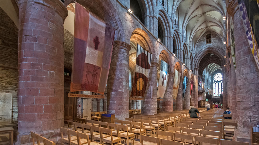 Inside St Magnus Cathedral