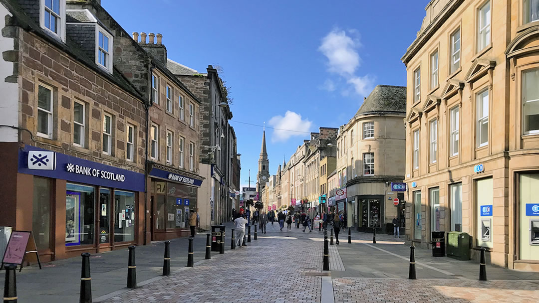 Inverness City Centre shops