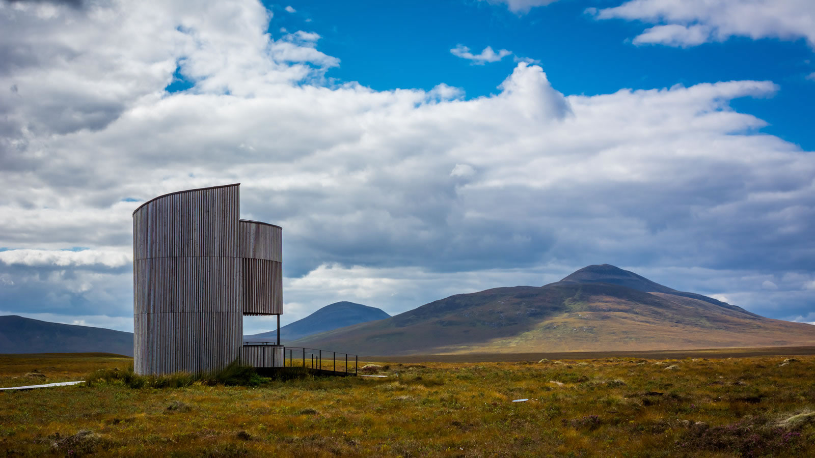 RSPB Tower at Forsinard Nature Reserve