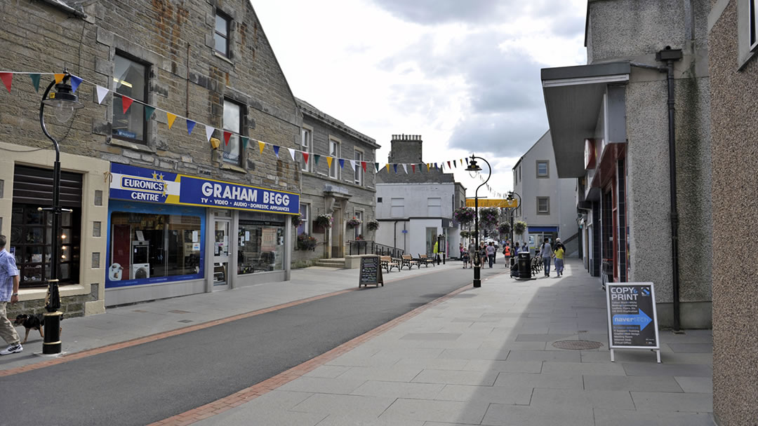 Shops in Thurso near Scabster, Caithness