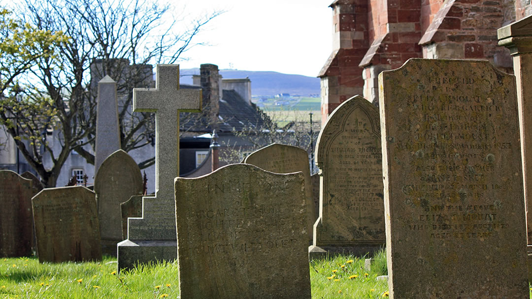 St Magnus Cathedral graveyard