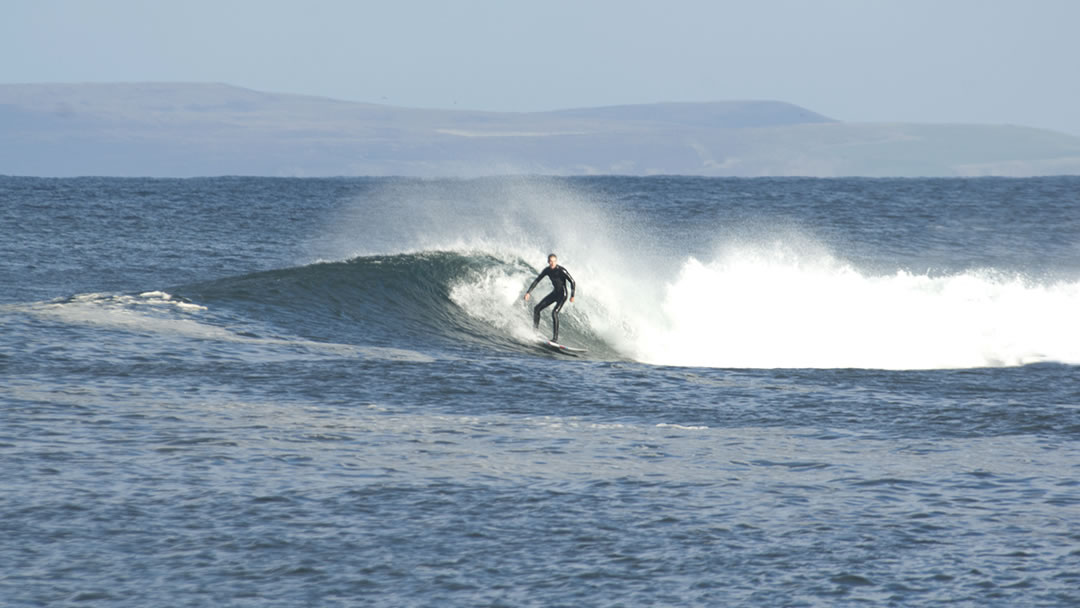 Surfing in Thurso, Caithness