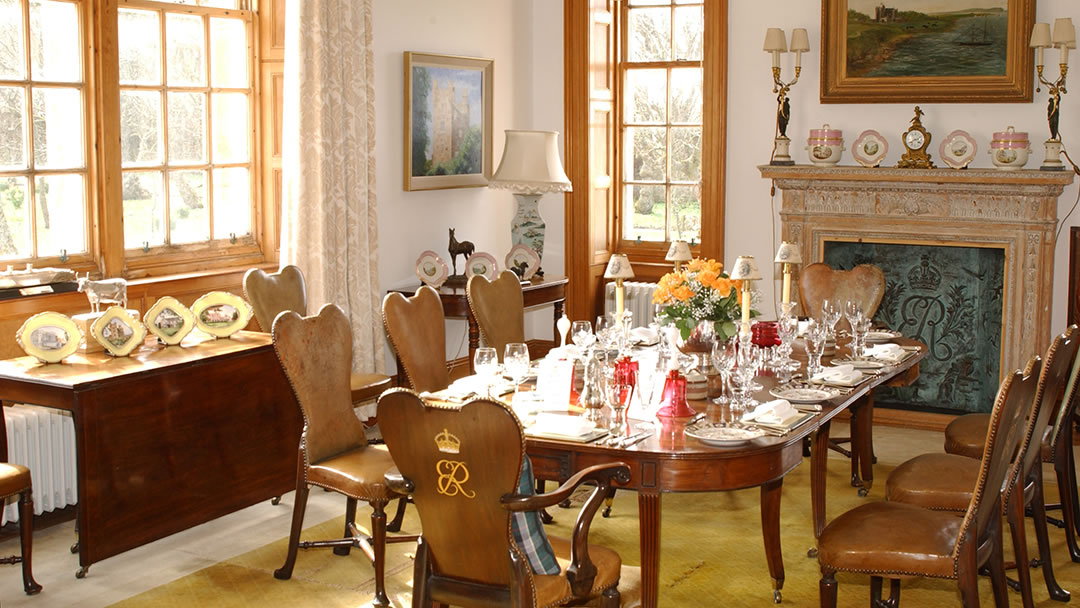 The Castle of Mey dining room