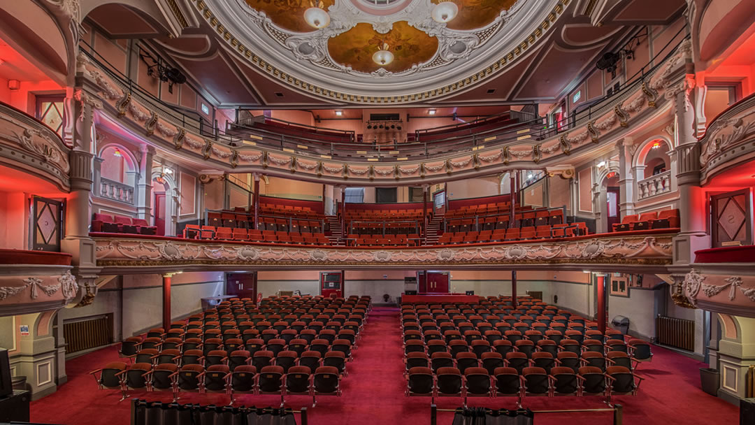 Auditorium in The Tivoli Theatre, Aberdeen