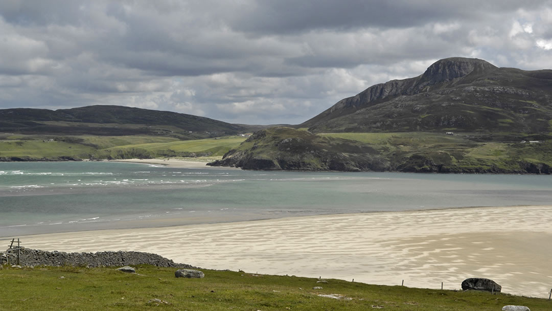 The beach at Tongue in Sutherland