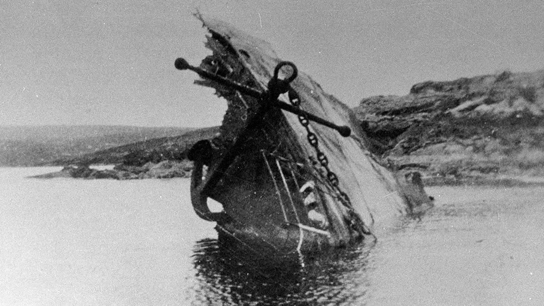 Wreckage of the Bohus