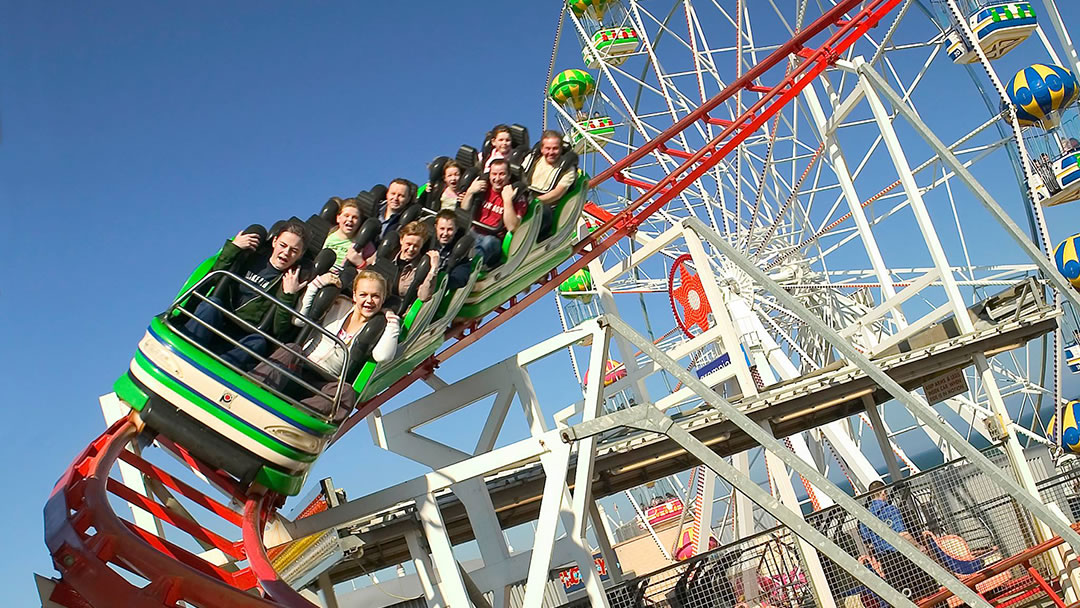 Codonas fun fair in Aberdeen