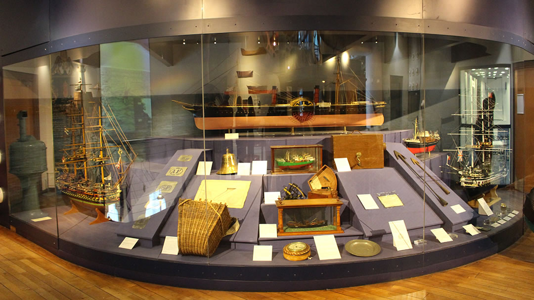 Display in Aberdeen Maritime Museum