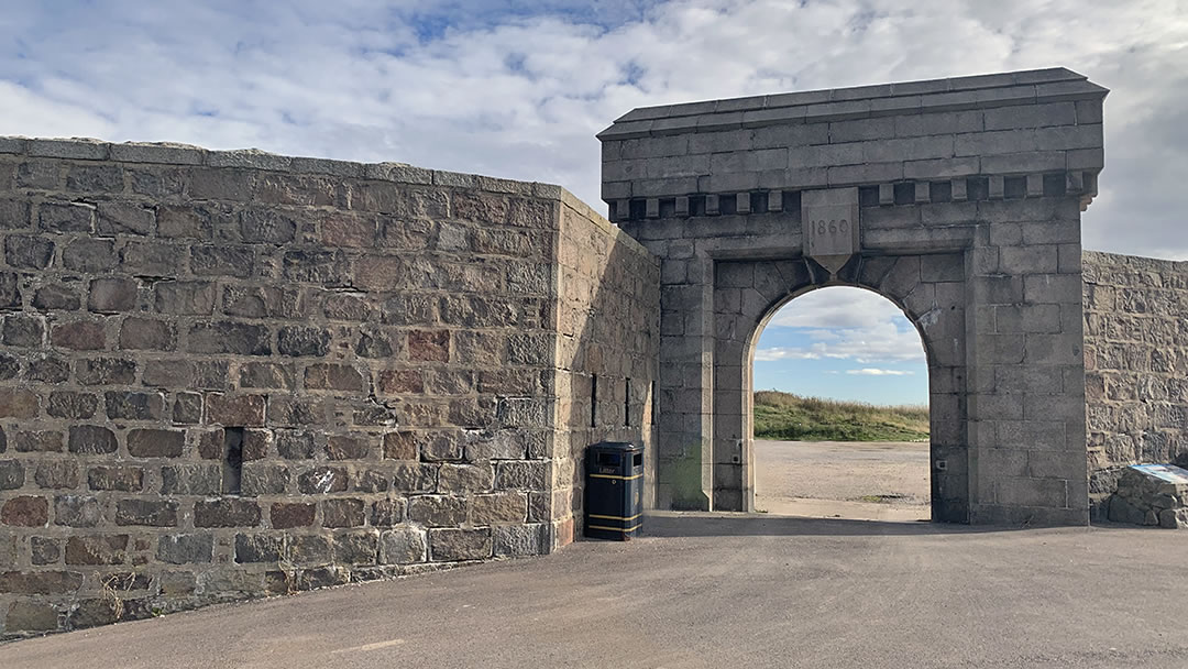 Entrance to Torry Battery