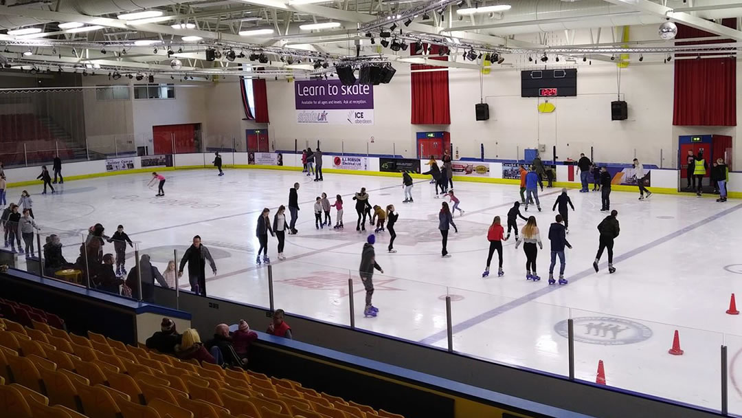 Linx ice arena Aberdeen