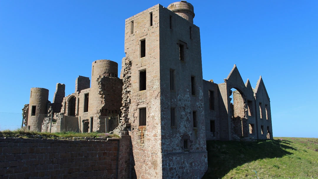 Slains Castle near Cruden Bay