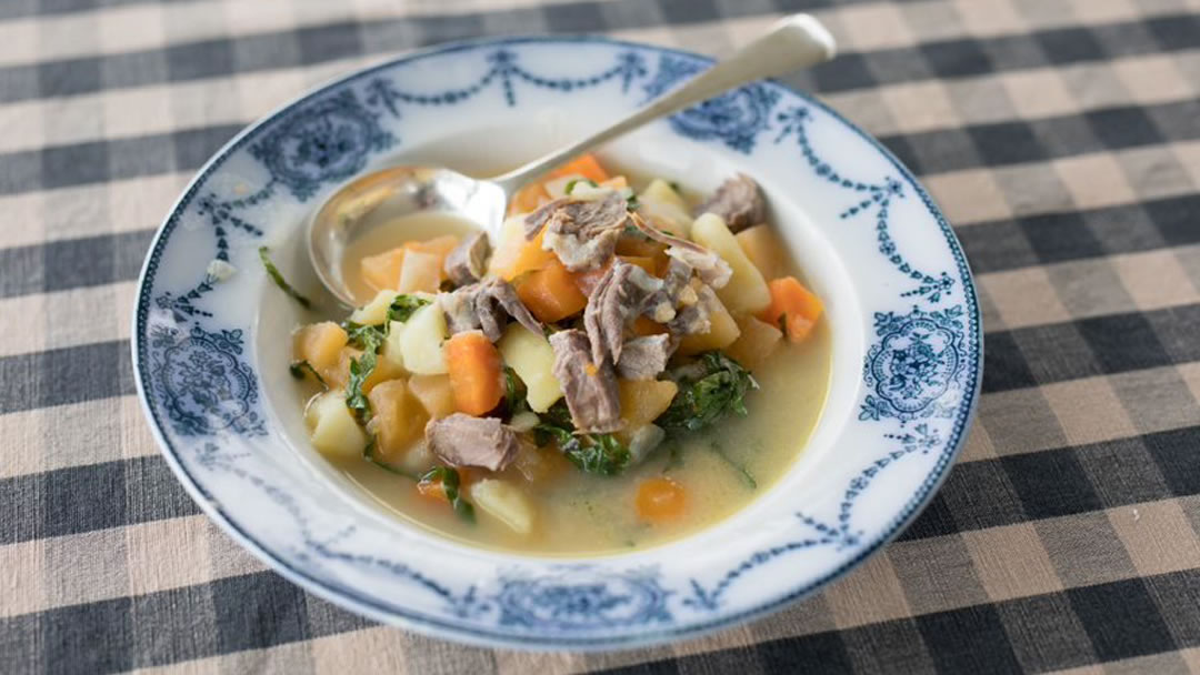 Tasty Reestit Mutton Soup