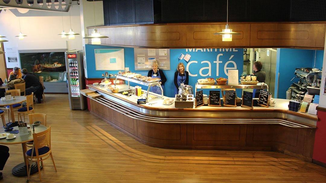 Café in the Aberdeen Maritime Museum