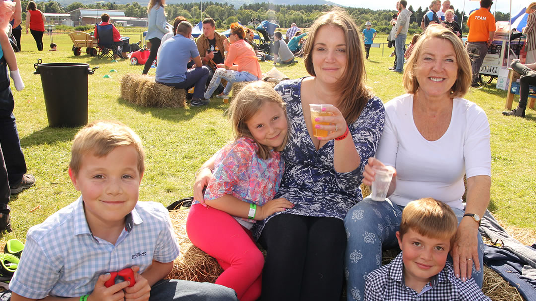 Children's day at the Banchory Beer Festival