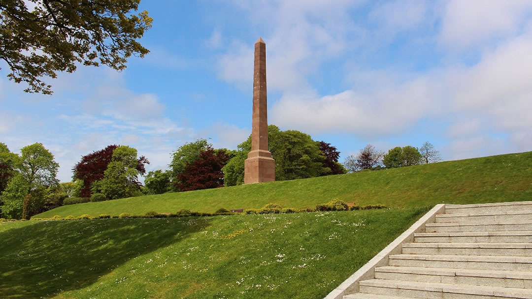 Monument in Duthie Park, Aberdeen