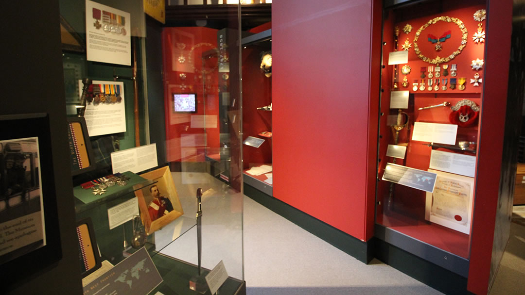 Inside the Gordon Highlanders Museum