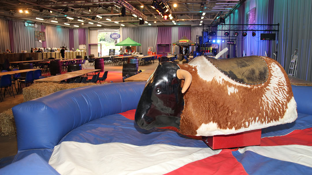 Inverurie Beer Festival bucking bronco